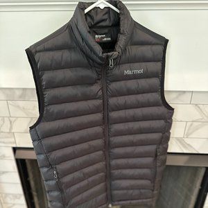Marmot Men’s Puffer Vest, Size Medium, Black